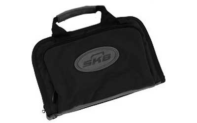 SKB Sports Dry-Tec Pistol Case, 11"x7", Black, Moisture-Wicking Two-Layer Padding 2SKB-HG96-BK