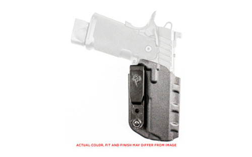 DeSantis Gunhide Slim-Tuk, Belt Holster, Fits Springfield Prodigy 4.25", Kydex, Ambidextrous, Black 137KJ7WZ0