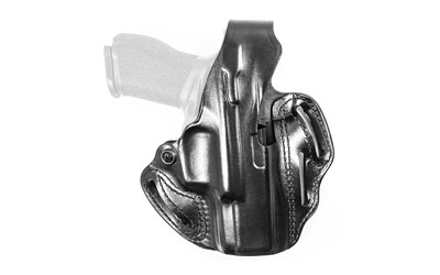 DeSantis Gunhide Thumb Break Scabbard OWB Holster, Springfield Echelon 4" With/Without Optic, Leather, RH Black