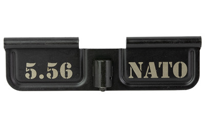 Battle Arms Development Laser Engraved AR-15 Dust Cover, 5.56 NATO Design, Matte Black Finish