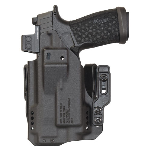 Mission First Tactical Pro IWB Holster for Sig P365 Fuse with TLR7, Kydex, Black, Ambidextrous H5-SIG-7-WL-7