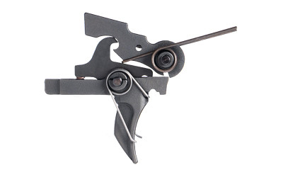 CMC Triggers Single Stage Combat Curved Component Trigger, 3.5lb, AR-15 Small Pin, Black 51701