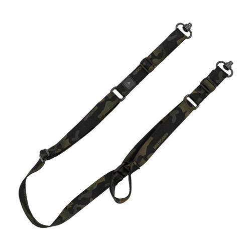 GrovTec Sabre QS 2-Point Sling with Quick Slide Adjustment, Multicam Black, Push Button Swivels GTSL137