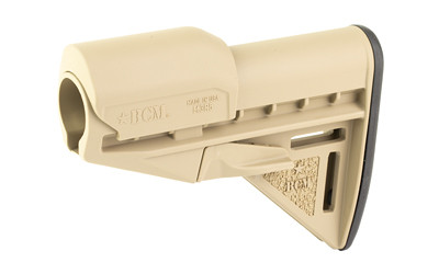 Bravo Company BCM Mod 3 Stock with Riser for Mil Spec Buffer Tube Flat Dark Earth BCM-GFS-MOD-3-K85-FDE