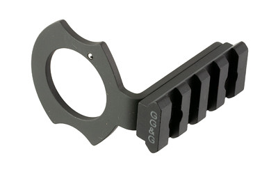 GG&G Ambidextrous Flashlight Mount for Mossberg 590, Anodized Black Finish GGG-1655-R