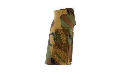 B5 Systems Type 22 P-Grip Woodland Camo AR Pistol Grip PGR-1472