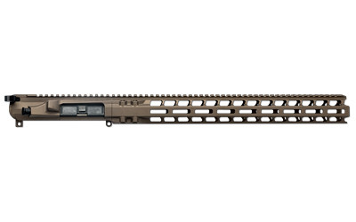 Radian Weapons Upper Receiver and Handguard Set Cerakote Brown AR-15 17" MLOK Raptor-SD Charging Handle R0612