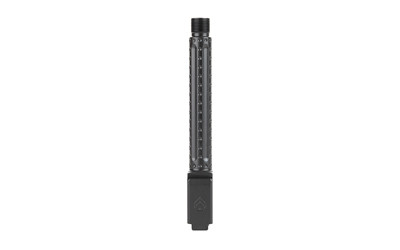 Ballistic Advantage Premium Series 9mm 5" Threaded Barrel, Bomber Fluting, Glock 17 Gen 5, QPQ Black, 1/2x28