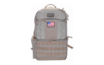 GPS Tactical Tall Range Bag, Tan, 1000 Denier with DuPont Teflon Coating GPS-T1913BPT