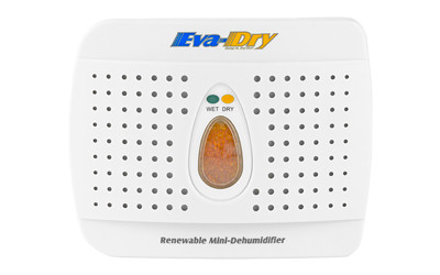 Eva-Dry E-333 Rechargeable Mini Dehumidifier, 333 Cubic Inches, Non-Toxic, White E-333