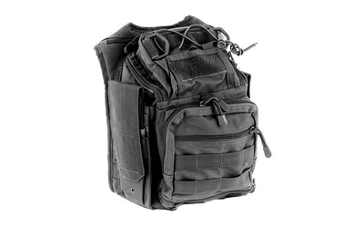 NcSTAR First Responder Utility Bag, Nylon, Gray, MOLLE/PALS Webbing, Concealed Carry Pocket, Shoulder Strap CVFRB2918U