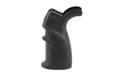 NcSTAR AR15 A2 Enhanced Rubberized Pistol Grip, Beavertail and Finger Groove, Storage Compartment, Black VG123