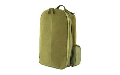 NcSTAR Patch, Backpack, 18"x14"x3" Main Compartment with Hydration Compartment, Green, Large Secondary Compartment, Small Side Zip Pocket, Small Draw Cord Side Pouch, 17"x11" Soft Loop Surface for Hook Backed Patches CBPB3052G