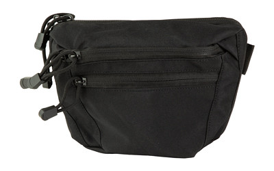 NcSTAR VISM CCW Fanny Pack, Black, Concealed Carry Compartment, Lockable Dual Zippers, 60" Adjustable Strap CVFP3057B