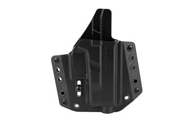 Bravo Concealment BCA OWB Holster for Glock 26/27/33, Right Hand, Black Polymer, 1.5" Belt Loops BC10-1003