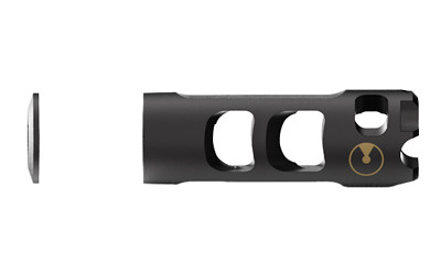 Ultradyne USA Vostok Compensator Muzzle Brake for AK, 7.62x39, M14x1 LH Thread, 416 SS, Black Nitride UD10870