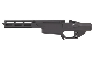 Ultradyne USA UD3 Rifle Chassis, Remington 700 Short Action, 6061 T6 Aluminum, Matte Black UD20027-AB
