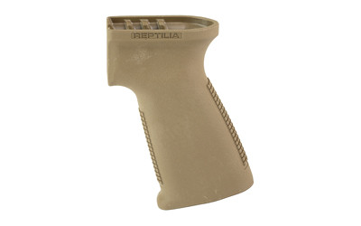 Reptilia CQG AK Pistol Grip, Flat Dark Earth, Enhanced Beavertail, Reinforced Nylon 100-138