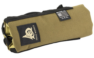 Odin Works Suppressor Mirage Cover, 6.5" Length, Cordura 1000 Exterior, Nomex Lining, Coyote Brown OWG-SMC-CB-6.5