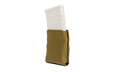GBRS Group Single Rifle, Magazine Pouch, Coyote Brown, Fits 1 Rifle Magazine GEAR-SRMP-5.56-BR-CB