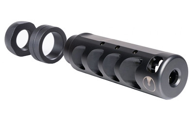 Ultradyne USA Apollo MAX Compensator with Timing Nut 7.62 AR-10 LR-308 5/8X24 Thread Steel Nitride UD10710