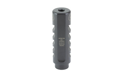 Ultradyne USA Apollo S Compensator Muzzle Brake with Timing Nut AR-10 6.5 5/8X24 Thread Steel Nitride UD10250