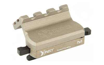 Kinetic Development Group Kinect M-LOK Surefire Scout Light Offset Mount, Brown KIN5-135-BRN
