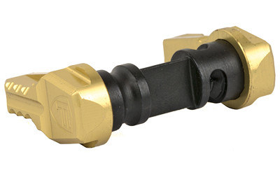 Fortis Manufacturing SS Fifty Super Sport Safety Selector, Gold Finish with Logo, SS-50-GOLD