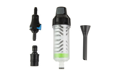 Aquamira Frontier Max, Filtration System, Includes Backcountry Green Filter, Black and Gray 67022