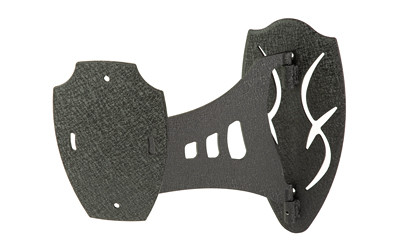 Skull Hooker Single Shoulder Trophy Mount, 8" Swing Arm, 180° Swivel, Holds Up to 35 lbs, Black Powder Coat SKH-SSM-BLK