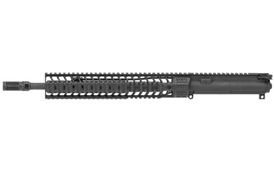 Spike's Tactical Complete Upper Receiver, 223 Rem/556NATO, 14.5" Mid-Length Barrel (16" OAL with Pinned Brake), 12" CRR Quad Rail, Dynacomp Muzzle Brake, Black