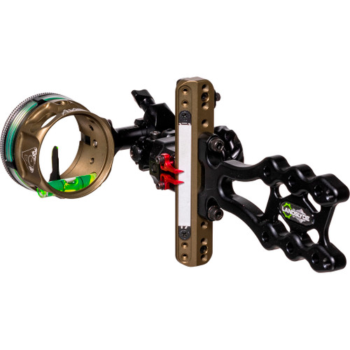 Axcel LANDSLYDE Slider Bowhunting Sight AVX-41 Scope 1 Pin .019 Green Fiber