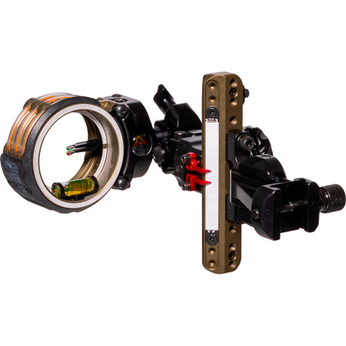 Axcel LANDSLYDE Picatinny Slider Tactical Bowhunting Sight AccuStat II Micro 2 Pin .019