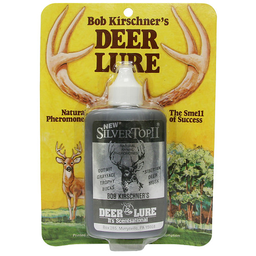 Kirschners SilverTop II Deer Lure with Pheromones and Musk 1.25 oz.