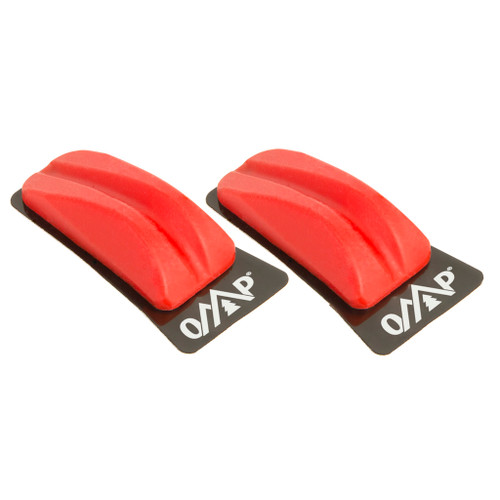 October Mountain Remedy Bowstring Silencer Red 2-Pack