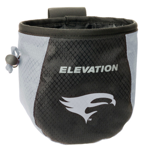 Elevation Pro Release Pouch Black/Silver Diamond-Lock Weave Archery