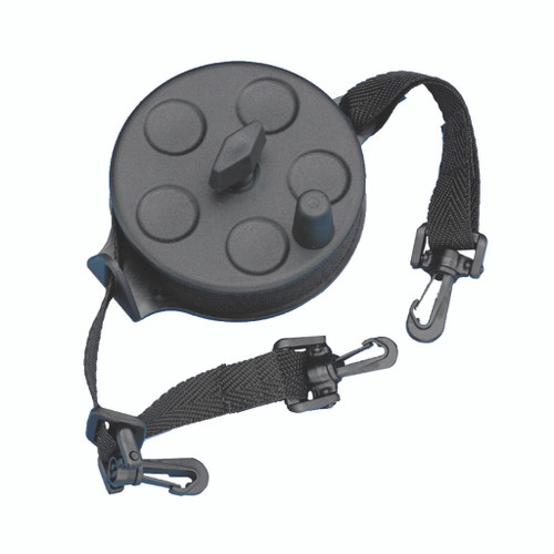 Pine Ridge Reel-A-Strap Gear Hoist Black 30 ft.
