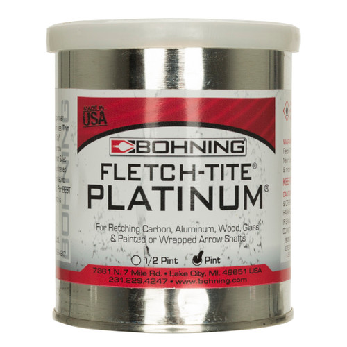 Bohning Fletch-Tite Platinum Fletching Adhesive 1 Pint