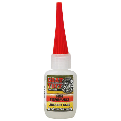 GoatTuff High Performance Arrow Fletching Glue 0.5 oz.