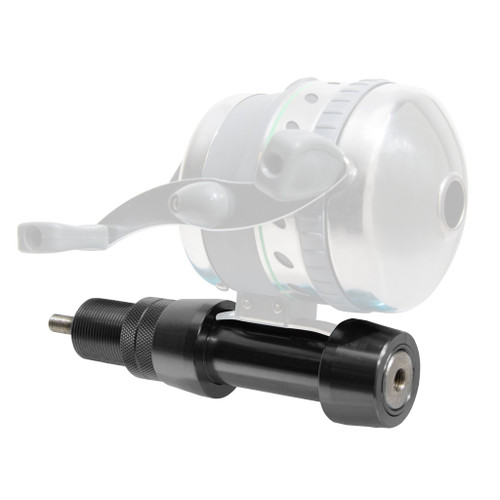 Fin Finder Rock Solid Bowfishing Reel Seat Black Aluminum