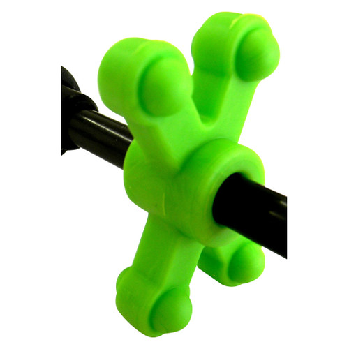 BowJax SlimJax Cable Rod Dampener Neon Green Bow Accessory