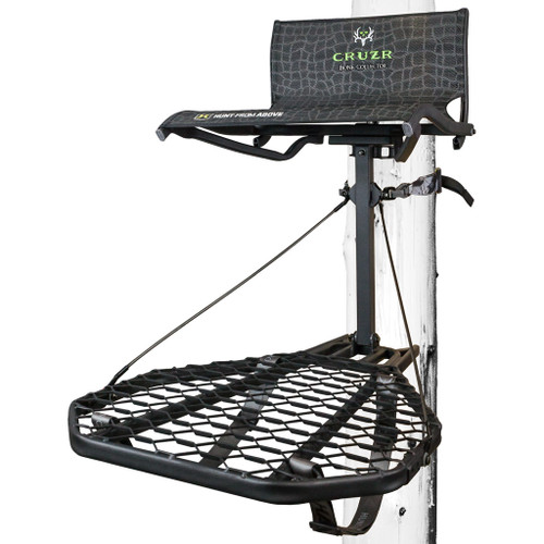 Hawk Cruzr Hang-On Tree Stand with MeshComfort Lumbar Seat