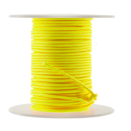 October Mountain Endure-XD Release Loop Rope Flo Yellow 100 ft. Archery