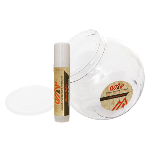 October Mountain String Balm Bowstring Wax Counter Display 10pk.