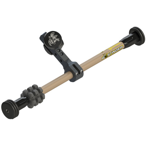Bee Stinger MicroHex Counter Slide Bow Stabilizer Dovetail Tan 10 in.