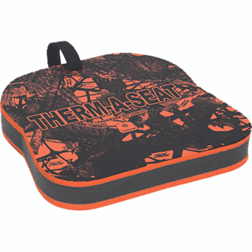 Therm-A-Seat Traditional Hunting Seat Cushion Orange 1.5 in.