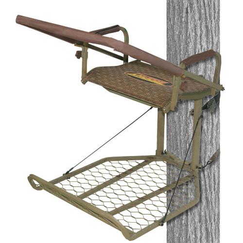 Trophy Treestands Jackal Hang-On Treestand Steel with Padded Armrests