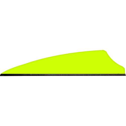 Q2i Fusion X-II Arrow Vanes Neon Yellow 2.5 in. 100 Pack