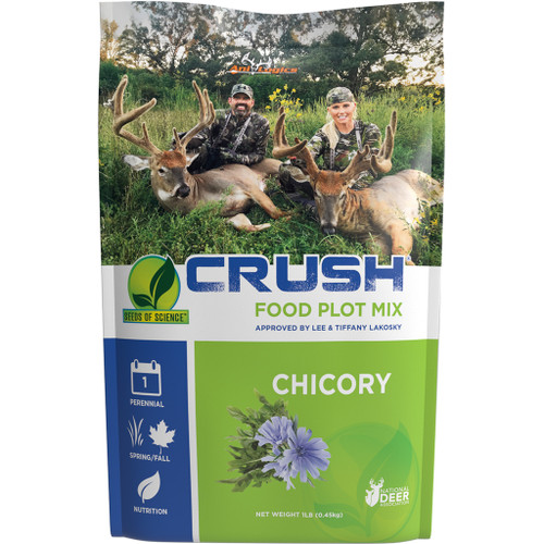 AniLogics CRUSH SOS Chicory Seed Food Plot 1 lb.