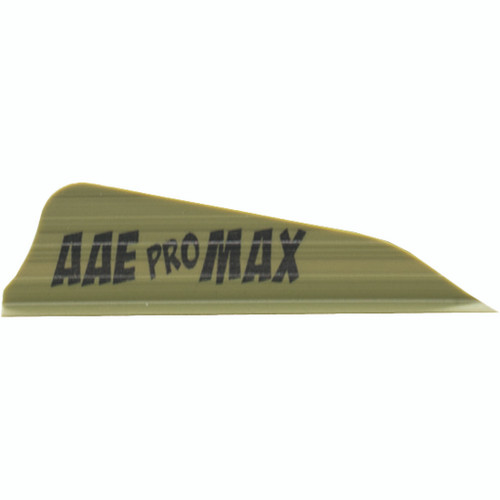 AAE Pro Max Arrow Vanes OD Green 50 Pack